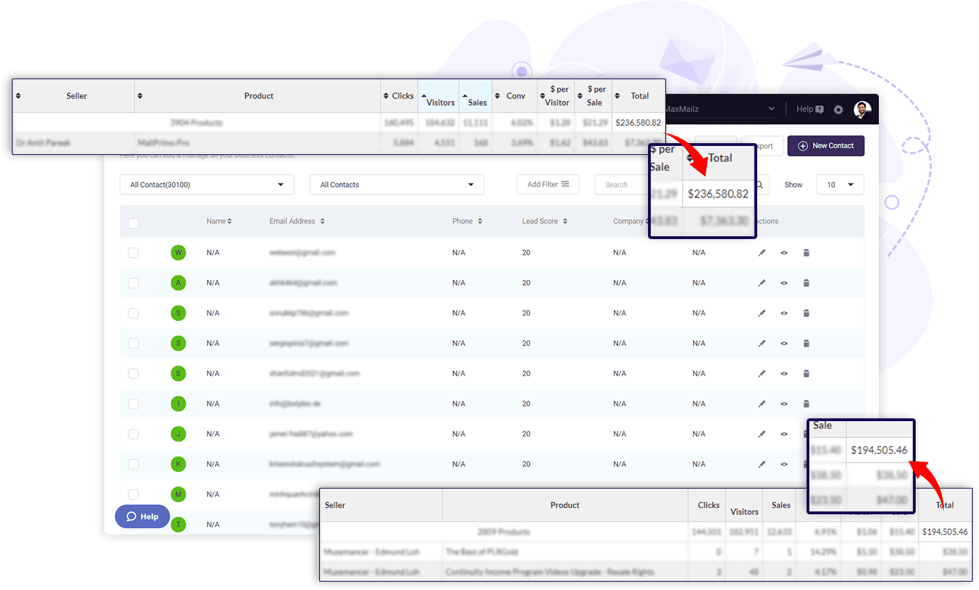 MaxMailz Platform