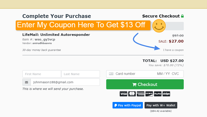 LifeMail Discount